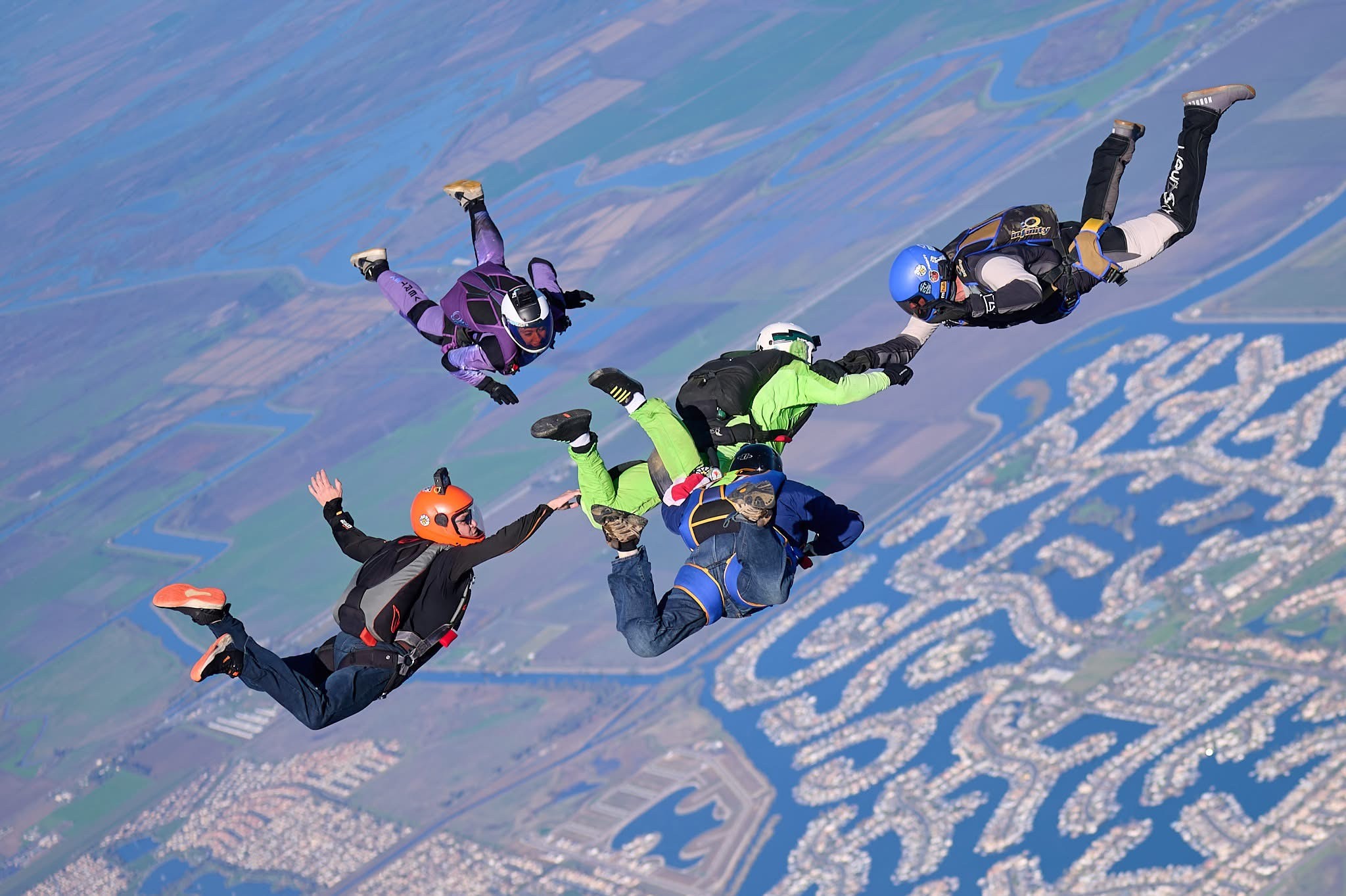 Skydiving