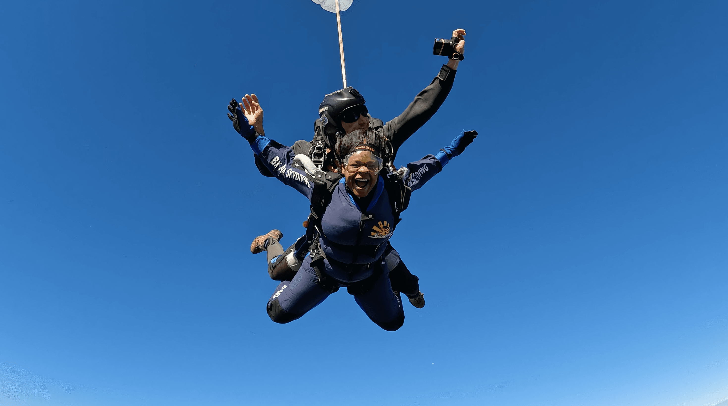 Tandem skydiving near San Jose California
