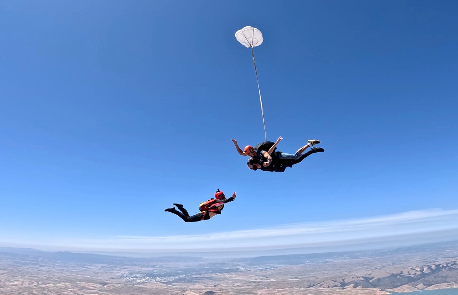 Camera flyer at Bay Area Skydiving