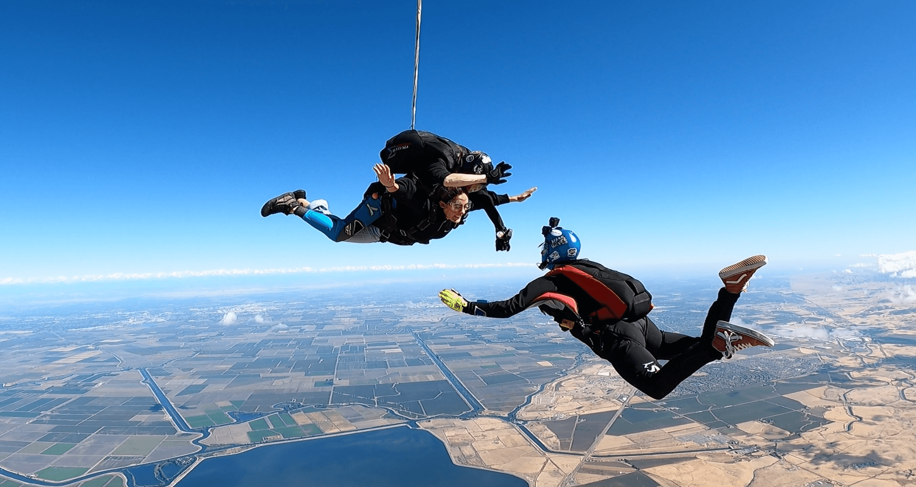 Load organizing for experienced skydivers