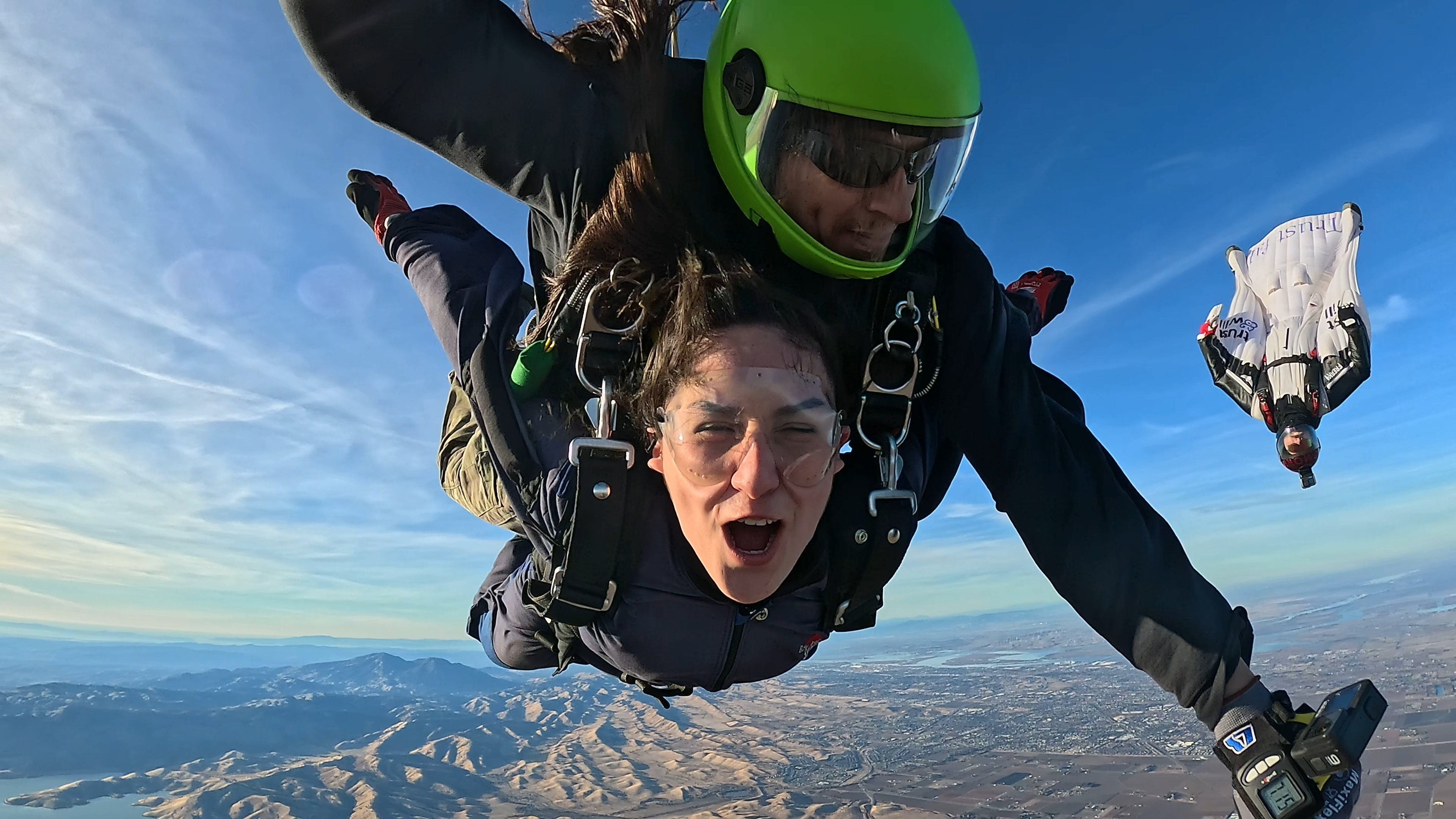Tandem skydiving 6