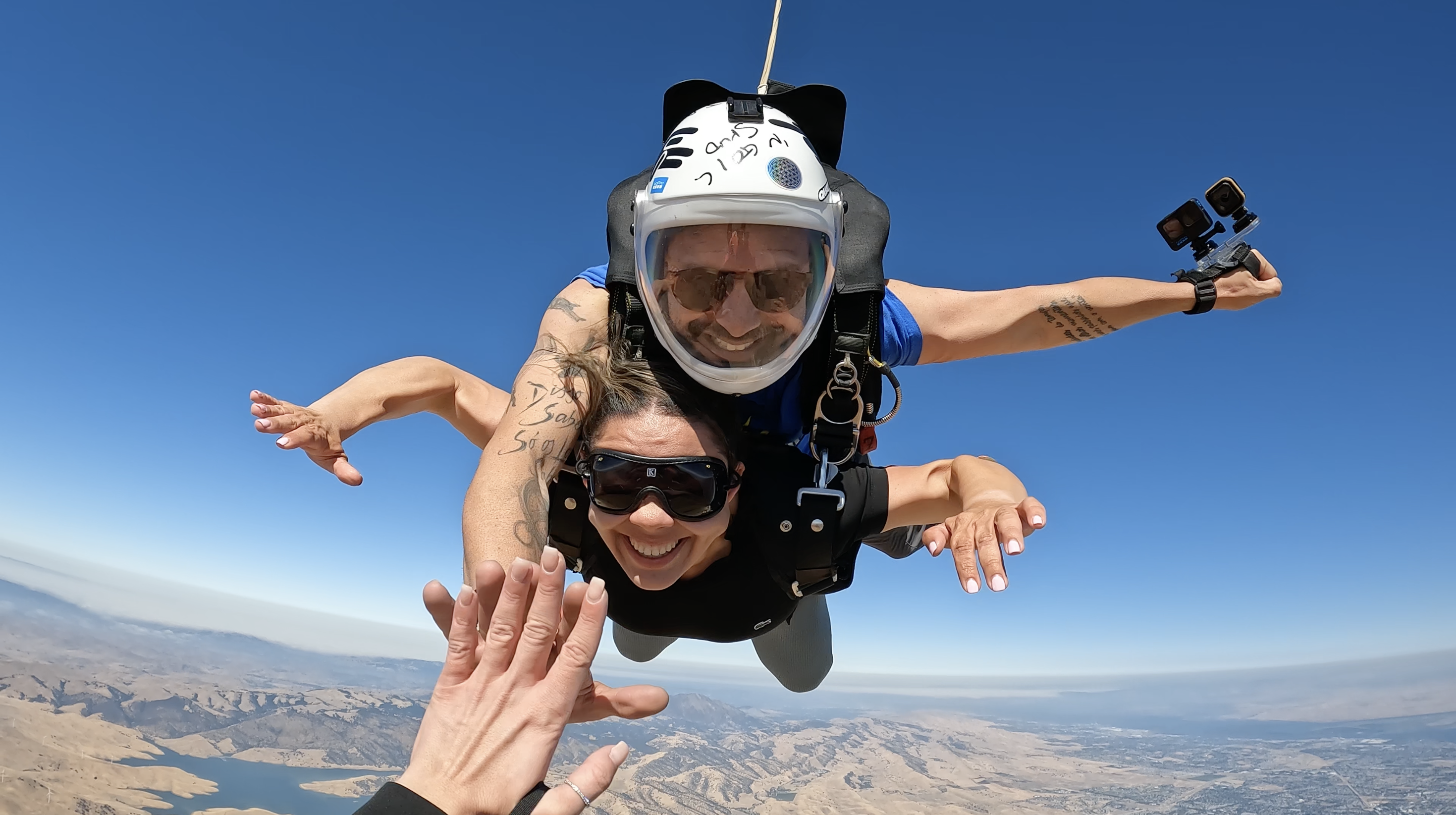 Tandem high five